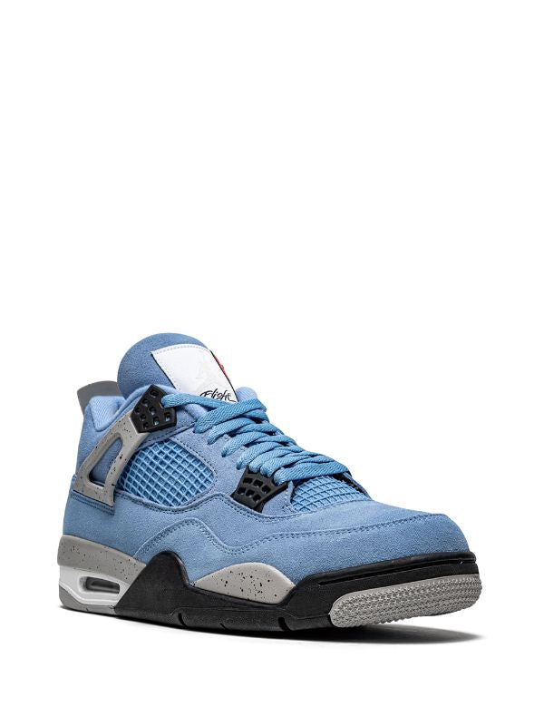 Jordan 4's blue and white best sale