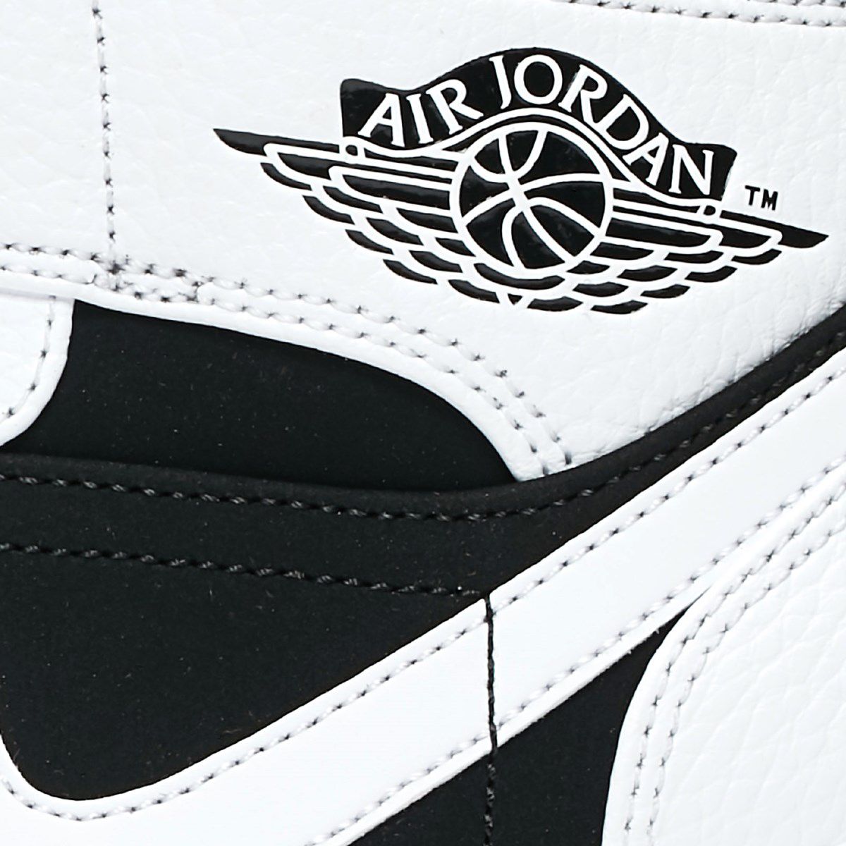 Nike Air Jordan 1 Mid White and Black (Unisex)