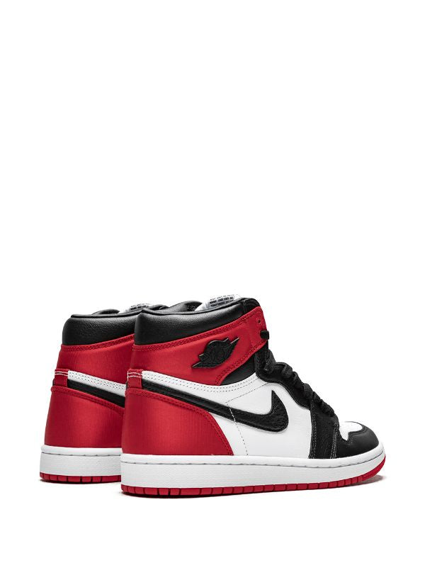 Nike Air Jordan 1 High Satin Black Toe (Unisex)