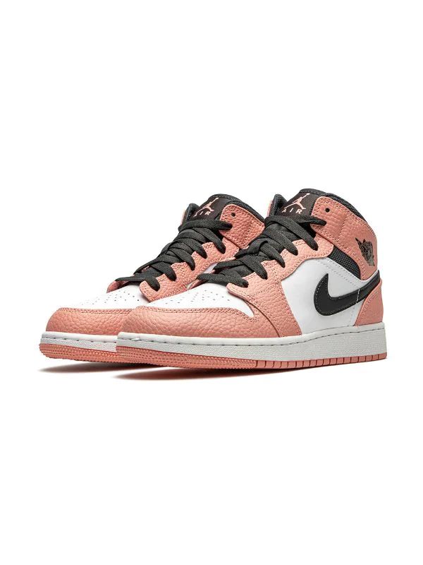 Nike Air Jordan 1 Mid Pink Quartz (Unisex)