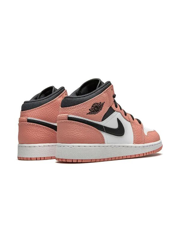 Nike Air Jordan 1 Mid Pink Quartz (Unisex)